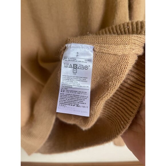 Banana Republic Factory Size Small Acrylic Blend Ultrasoft Crewneck Sweater - Picture 7 of 7